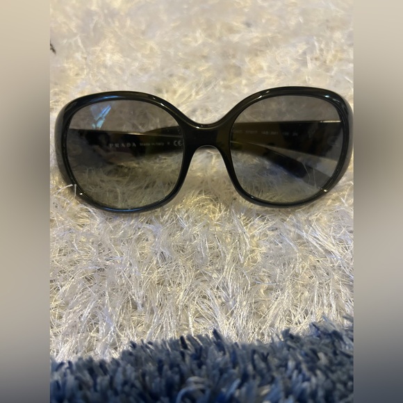 Prada Women's Black Oversized Sunglasses - Picture 1 of 13